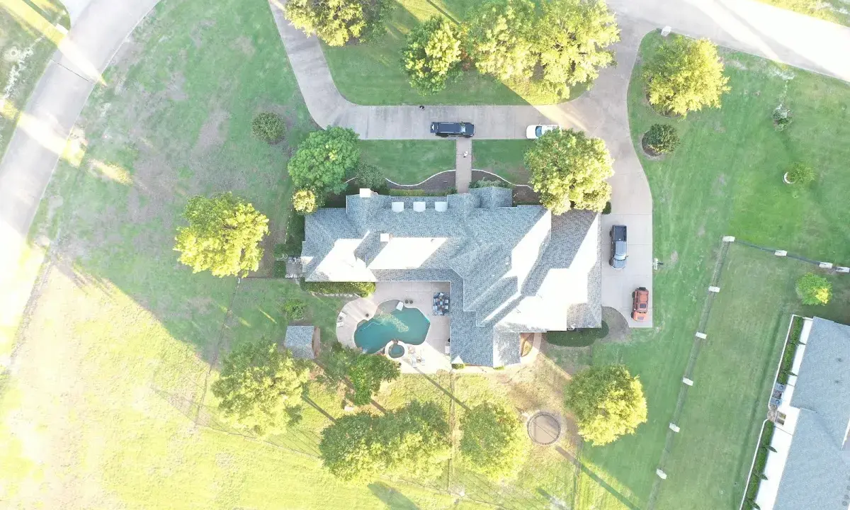 New shingle roof installation on a home in Wilna